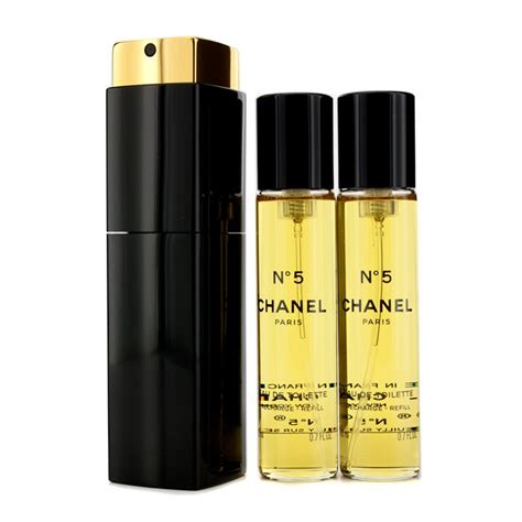 chanel no 5 75ml refill|Chanel no 5 purse pack.